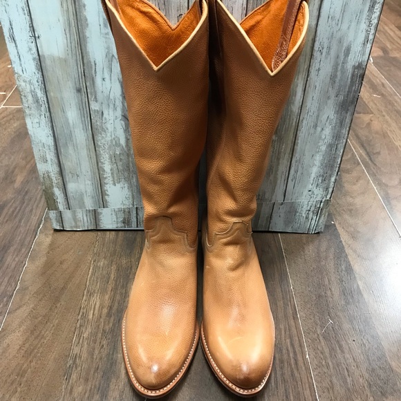 Frye Shoes - Frye “like new” tan leather boot size 11 M